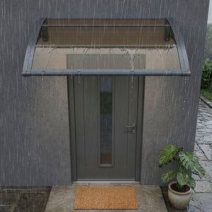 Auvent de Porte d'Entrée Mellerud 5 mm d'Épaisseur [en.casa]