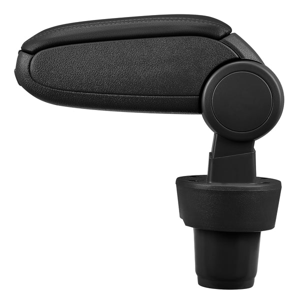 Accoudoir central VW Up! - Repose-bras avec compartiment de rangement - rembourré - noir - gris pro.tec