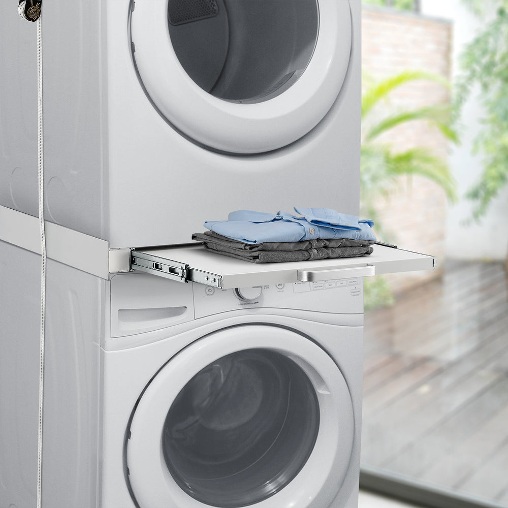 Cadre de connexion Buxton pour lave-linge/sèche-linge [en.casa] - premiumXL