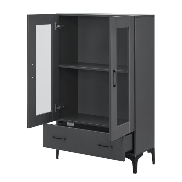 Armoire vitrée Søndersø 115 x 70 x 31 cm [en.casa]