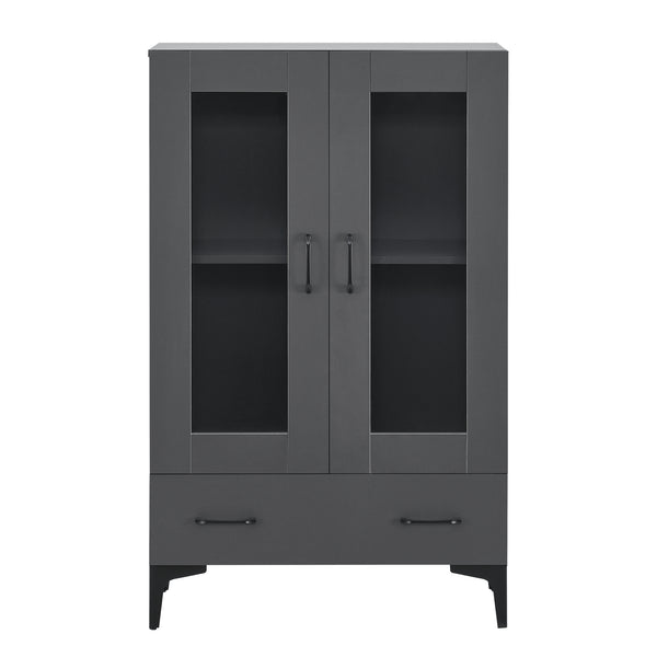 Armoire vitrée Søndersø 115 x 70 x 31 cm [en.casa]