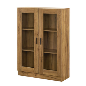 Armoire vitrée Sorø 115 x 80 x 31 cm [en.casa]