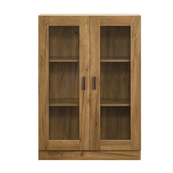 Armoire vitrée Sorø 115 x 80 x 31 cm [en.casa]