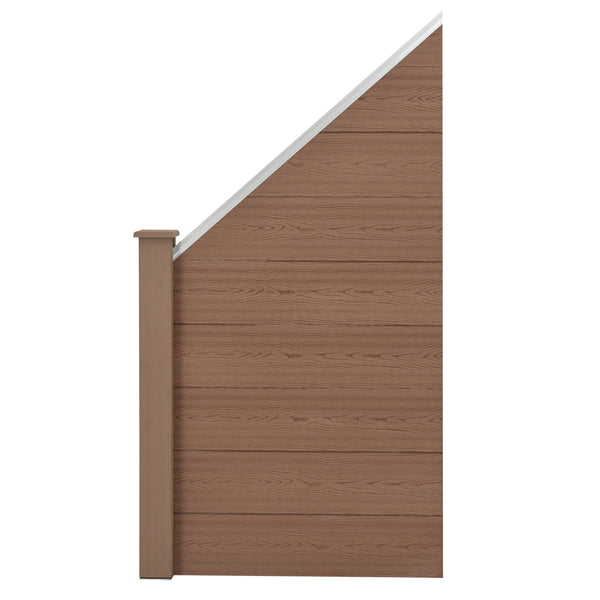 Clôture Bois Composite Segovia WPC Plusieurs Couleurs Tailles Différentes [neu.holz]