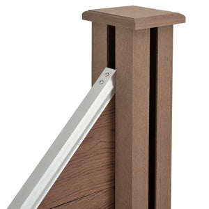 Clôture Bois Composite Segovia WPC Plusieurs Couleurs Tailles Différentes [neu.holz]