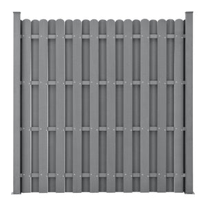 Clôture de Jardin WPC Plusieurs Couleurs 185 x 193 cm [neu.holz]