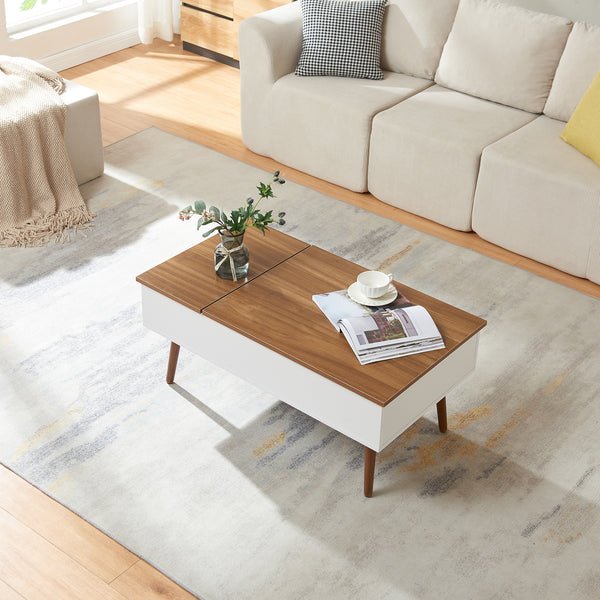 Table basse Flesen 92 x 52 x 41 cm [en.casa]