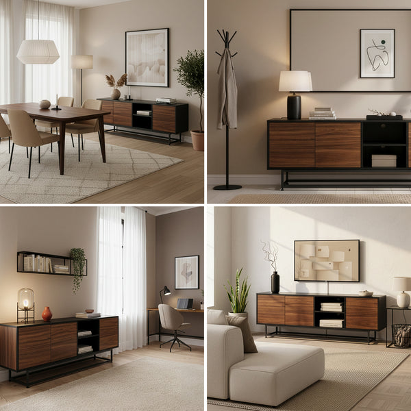 Commode Boxholm [en.casa]