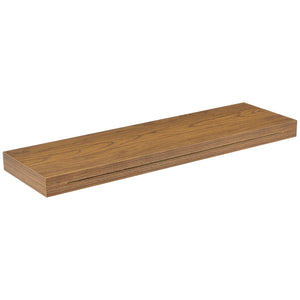 [en.casa] Étagère murale avec porte-clé Accroche clé Étagère à clé 80 x 23,5 x 5 cm MDF avec folie de PVC