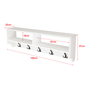 Porte-manteau mural Åstorp en différentes couleurs [en.casa]