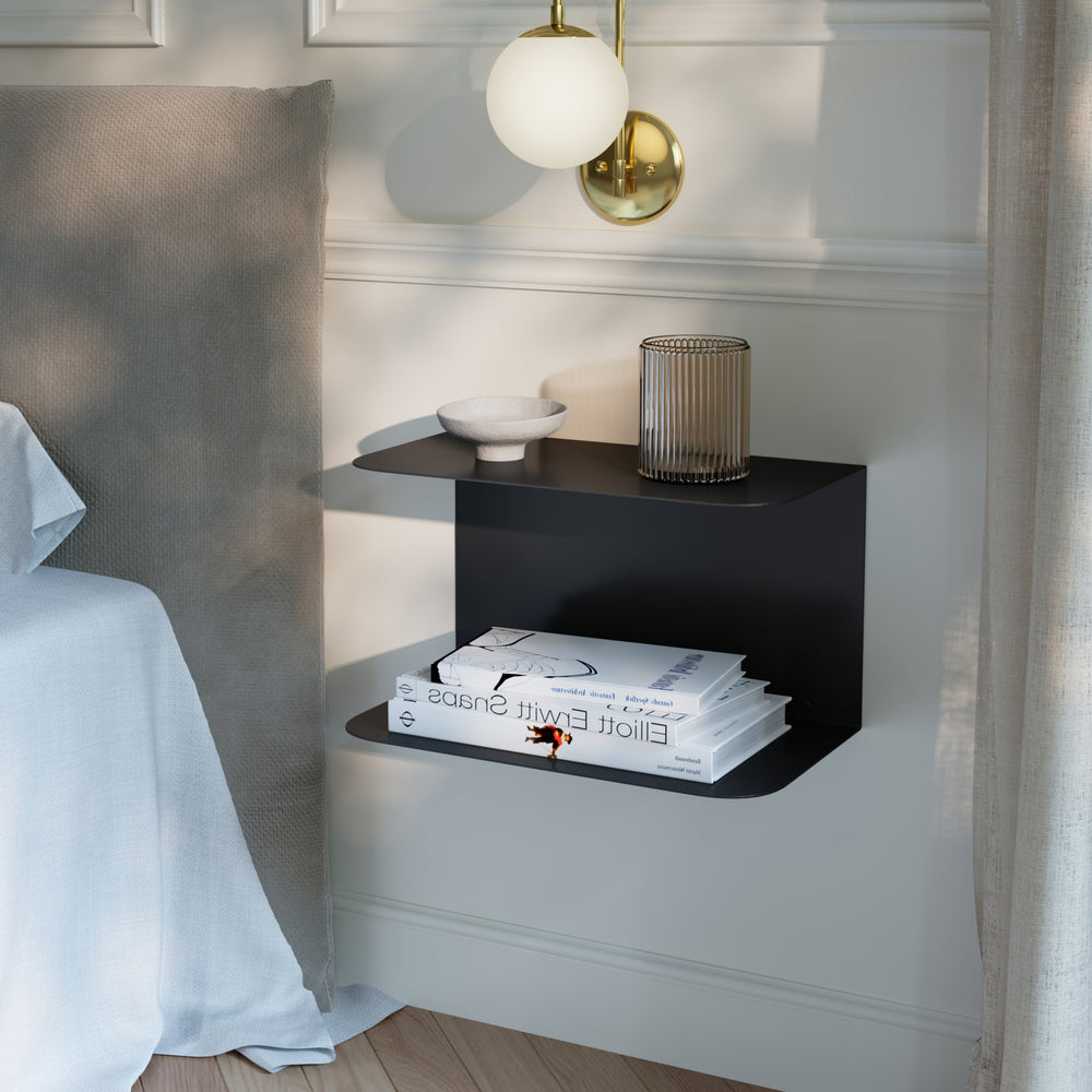 Table de chevet murale Notodden [en.casa]