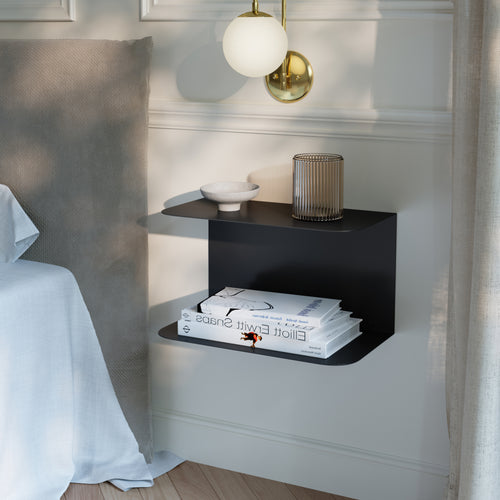 Table de chevet murale Notodden [en.casa]