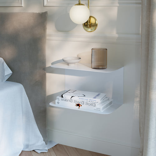 Table de chevet murale Notodden [en.casa]