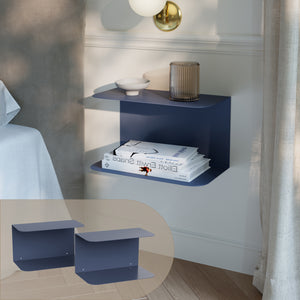 Table de chevet murale Notodden [en.casa]