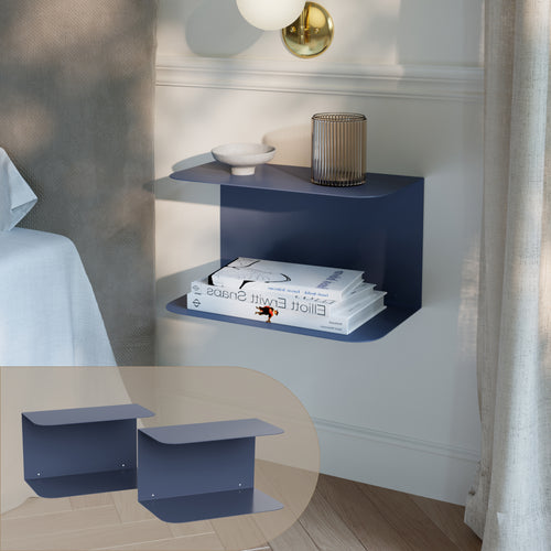 Table de chevet murale Notodden [en.casa]