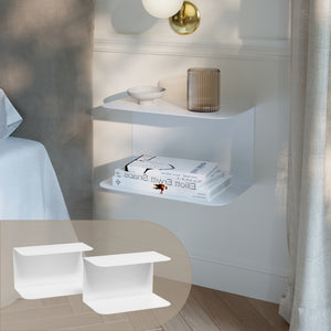 Table de chevet murale Notodden [en.casa]