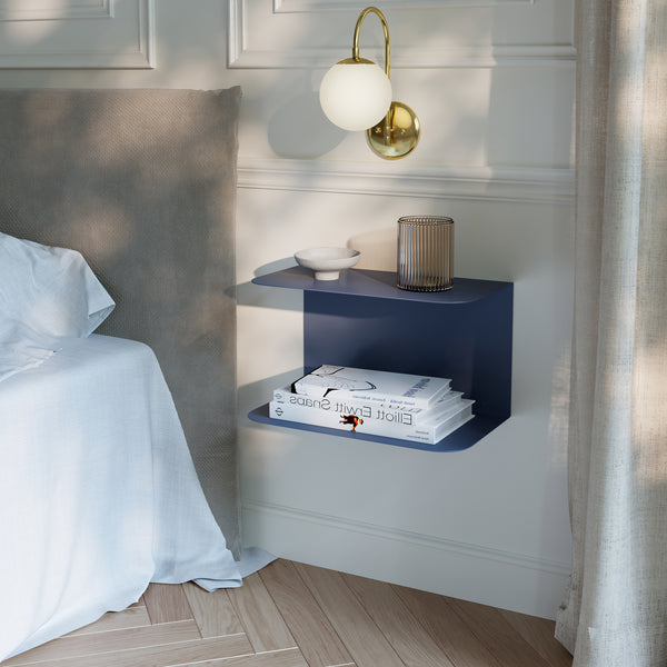 Table de chevet murale Notodden [en.casa]