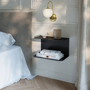 Table de chevet murale Notodden [en.casa]