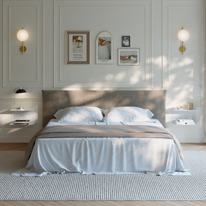 Table de chevet murale Notodden [en.casa]