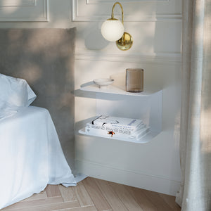 Table de chevet murale Notodden [en.casa]