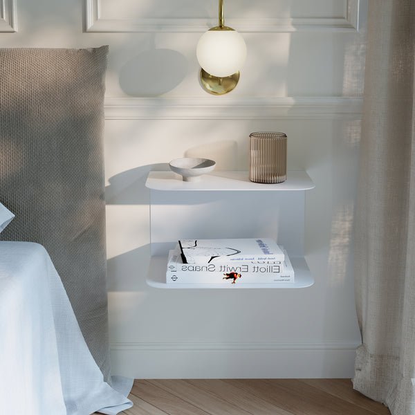 Table de chevet murale Notodden [en.casa]