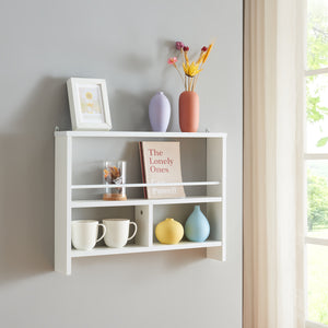 Étagère murale Piteå 60x10,5x45cm blanc [en.casa] - premiumXL