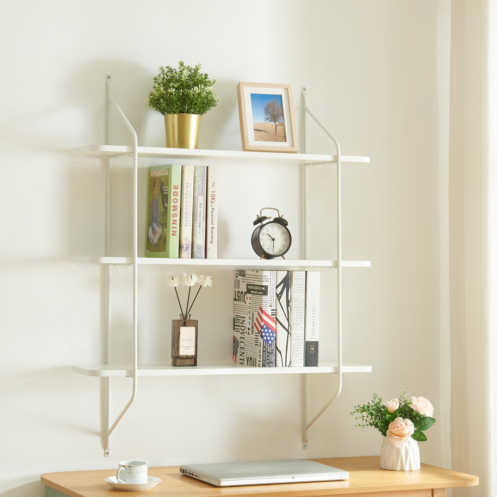 Étagère murale Østfold 100 x 80 x 21 cm [en.casa]