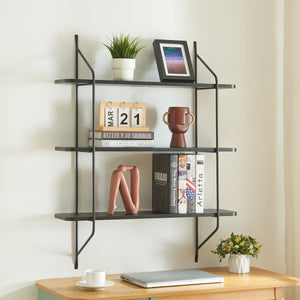 Étagère murale Østfold 100 x 80 x 21 cm [en.casa]