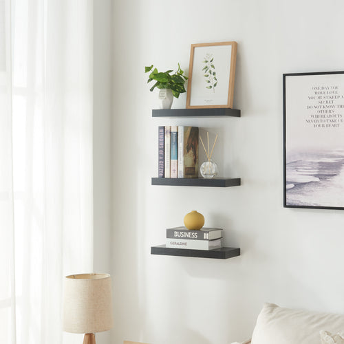 Ensemble d'étagères murales Stranda [en.casa]