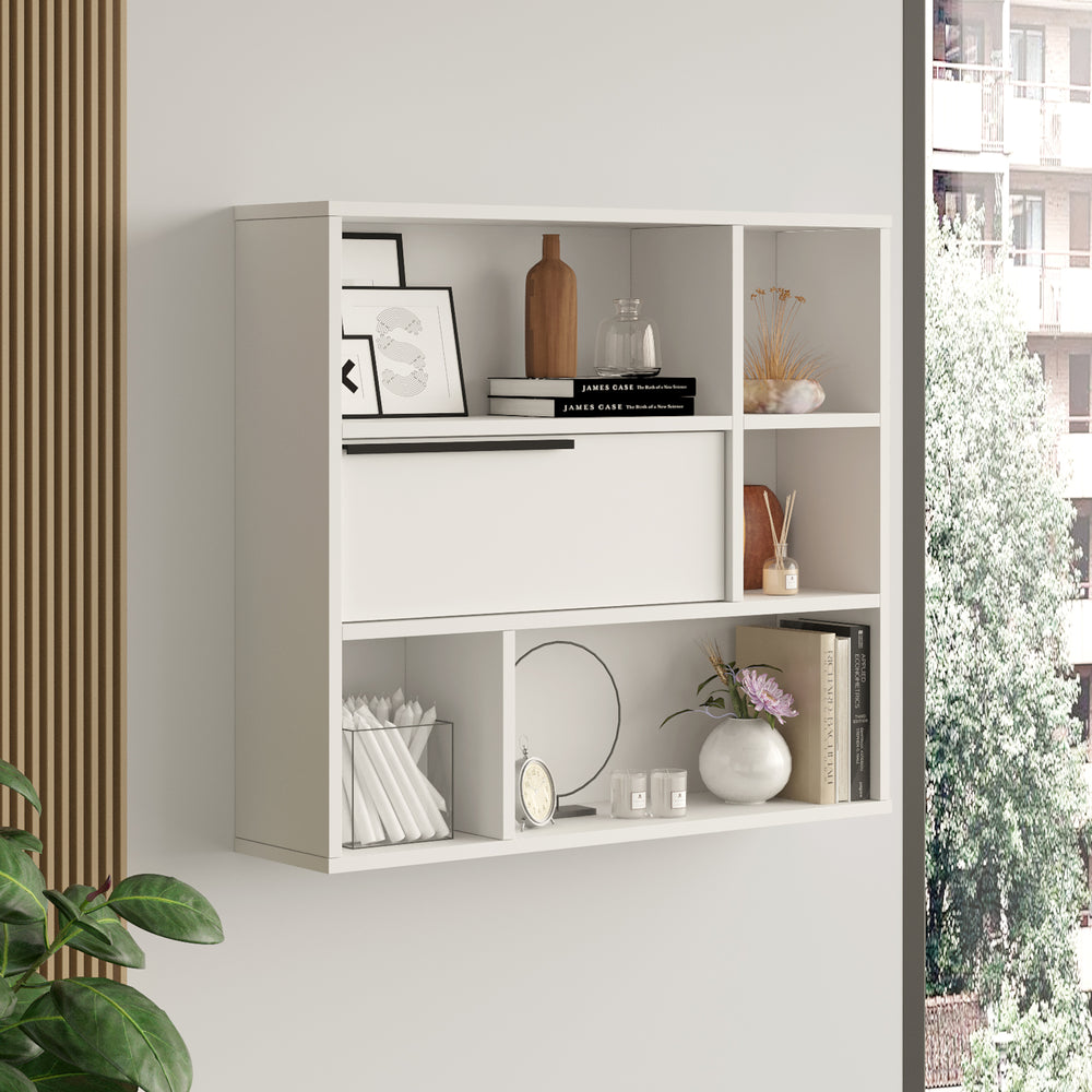 Étagère murale Vesanto 90 x 22 x 81 cm [en.casa]