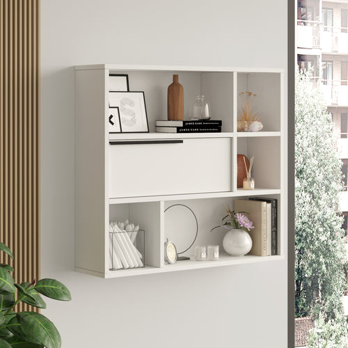 Étagère murale Vesanto 90 x 22 x 81 cm [en.casa]