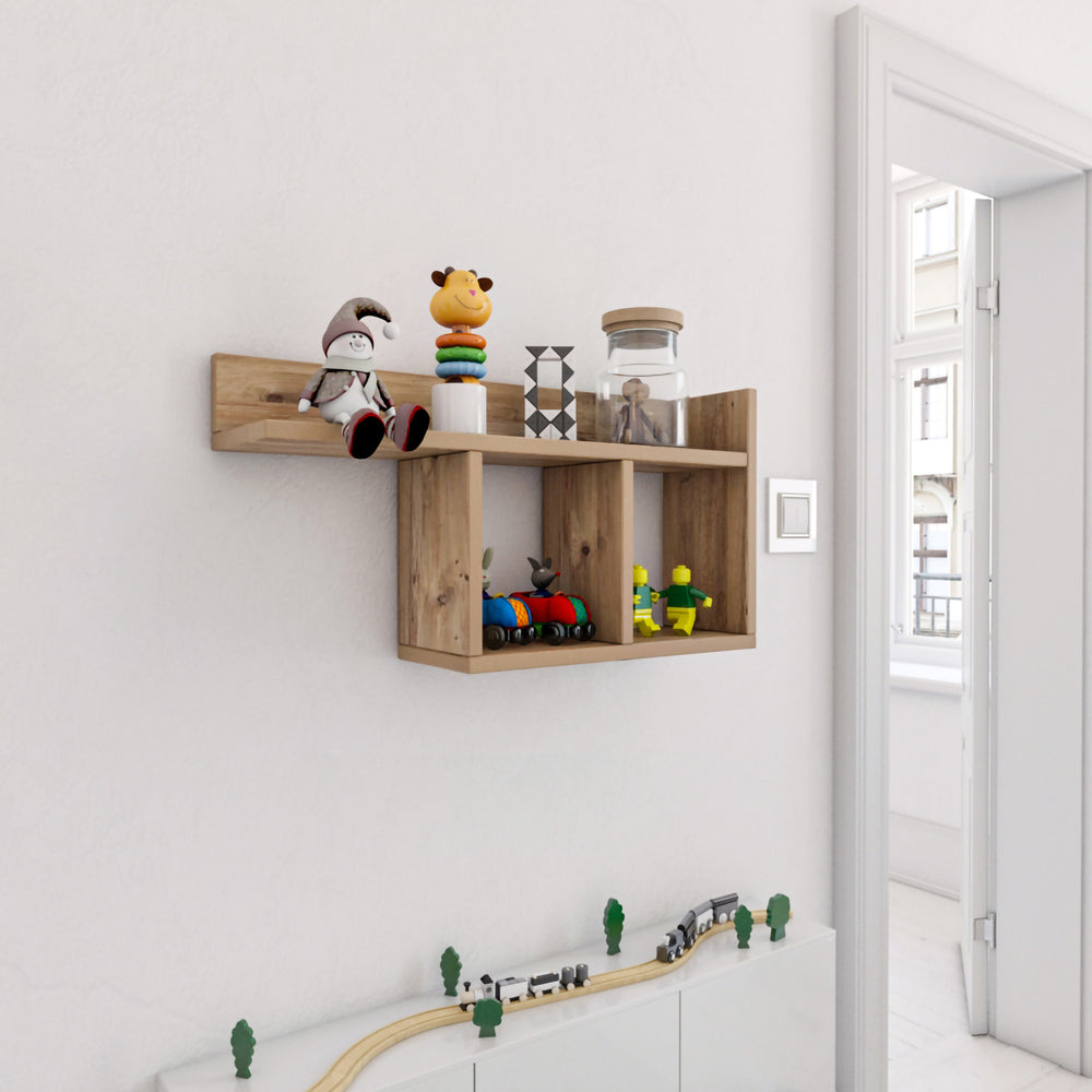 Étagère murale Åsele 72x18x37cm en différentes couleurs [en.casa] - premiumXL