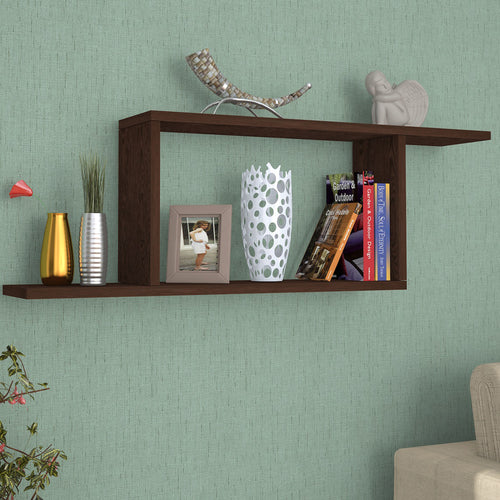 Étagère murale Hagfors 70x15x30 cm [en.casa] - premiumXL