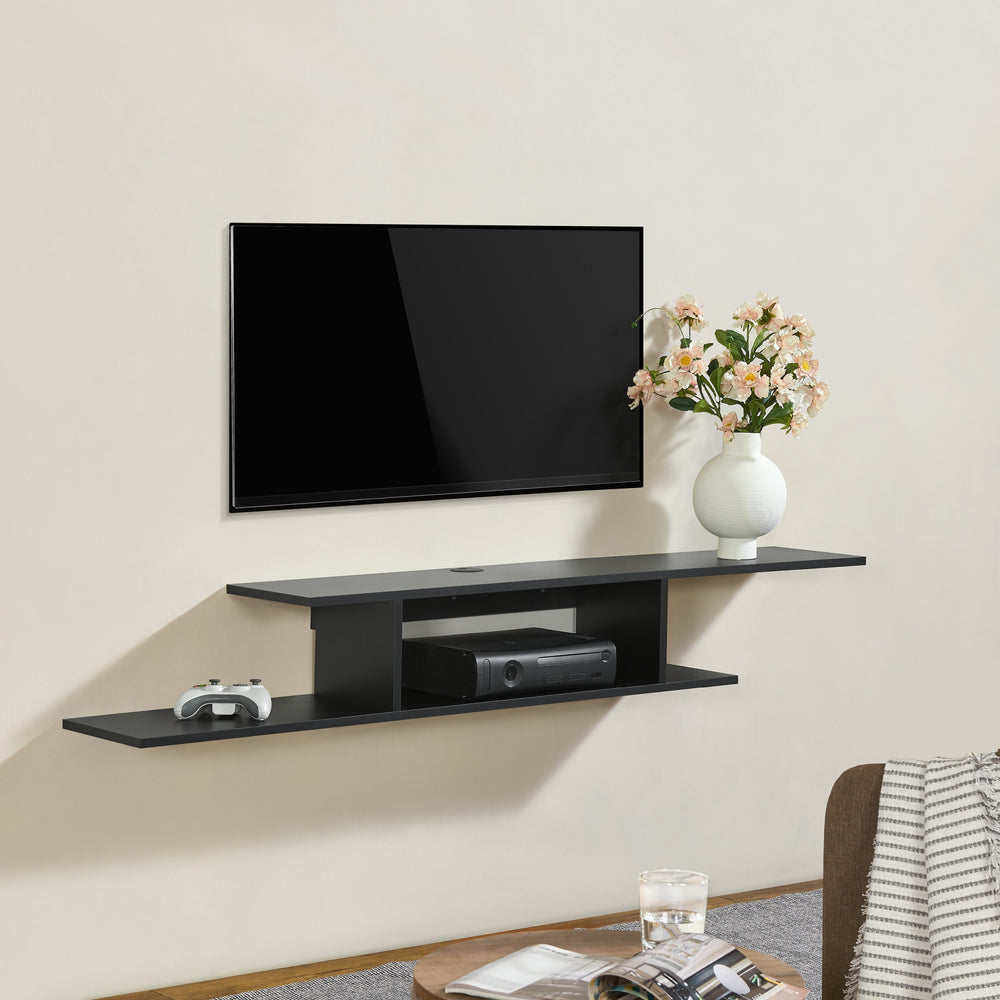 Étagère murale TV Støvring en différentes couleurs [en.casa] - premiumXL