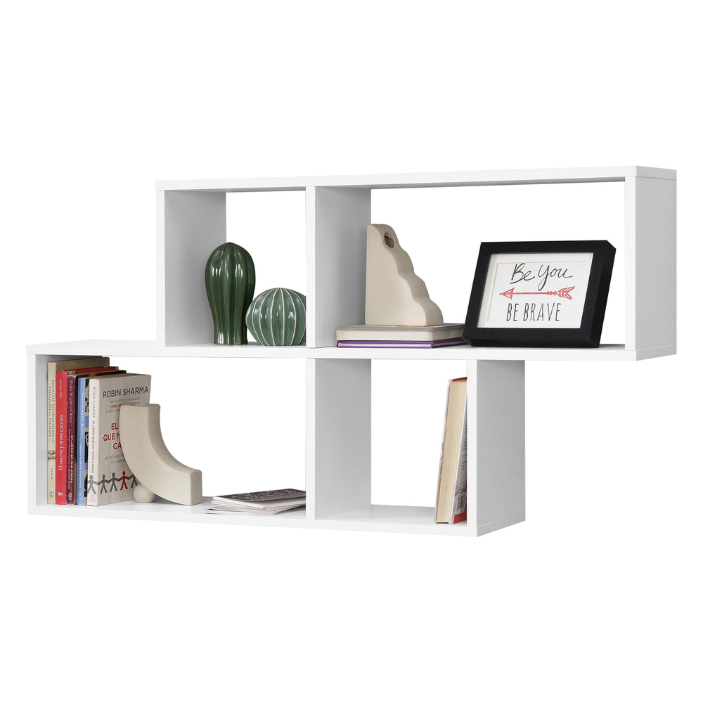 Étagère murale Bryne 100 x 19,5 x 53 cm diff. couleurs en.casa - premiumXL