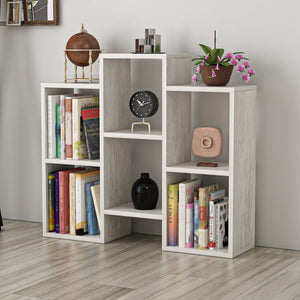 Étagère multi-usages Aabybro sur pied / murale 76 x 85 x 22 cm [en.casa]