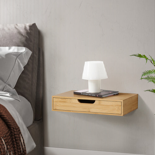 Étagère murale Bokn avec tiroir [en.casa] - premiumXL