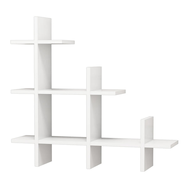 Étagère murale Christiansfeld 80 x 80 x 20 cm [en.casa]