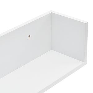 Lot de 2 Étagères Murales Elverum 75 x 17 x 17 cm Plusieurs couleurs [en.casa]