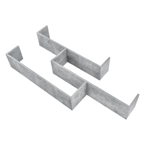 Étagère murale Grimstad 119 x 18 x 55 cm différentes couleurs en.casa