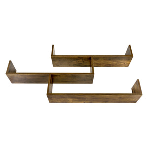 Étagère Murale Grimstad 119 x 18 x 55 cm Plusieurs couleurs [en.casa]