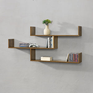 Étagère Murale Grimstad 119 x 18 x 55 cm Plusieurs couleurs [en.casa]