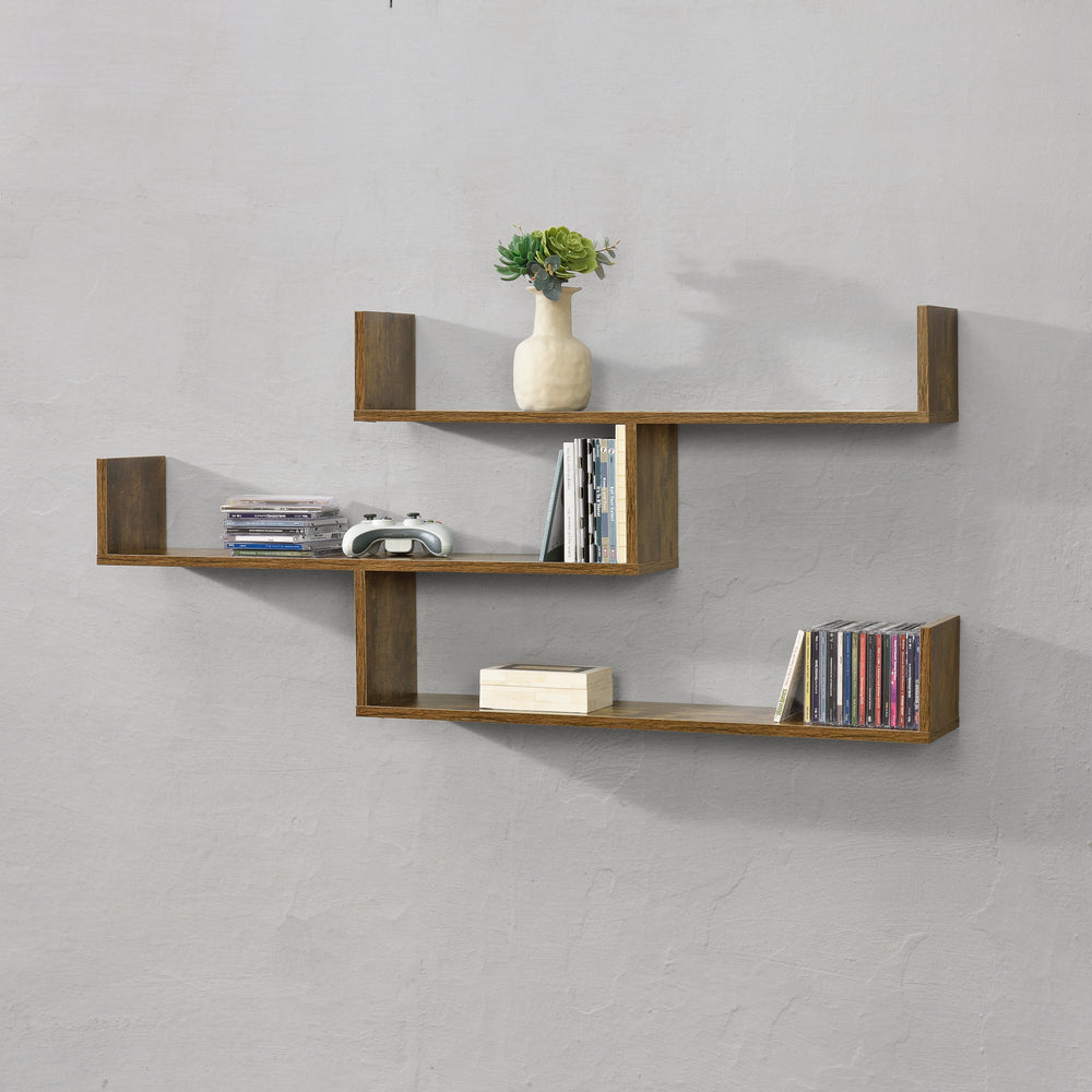 Étagère murale Grimstad 119 x 18 x 55 cm diff. couleurs en.casa - premiumXL