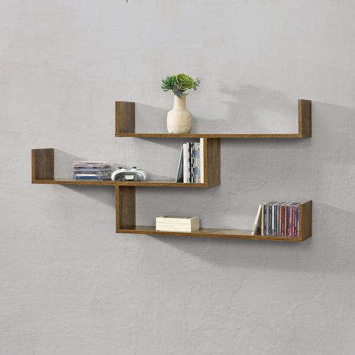 Étagère Murale Grimstad 119 x 18 x 55 cm Plusieurs couleurs [en.casa]