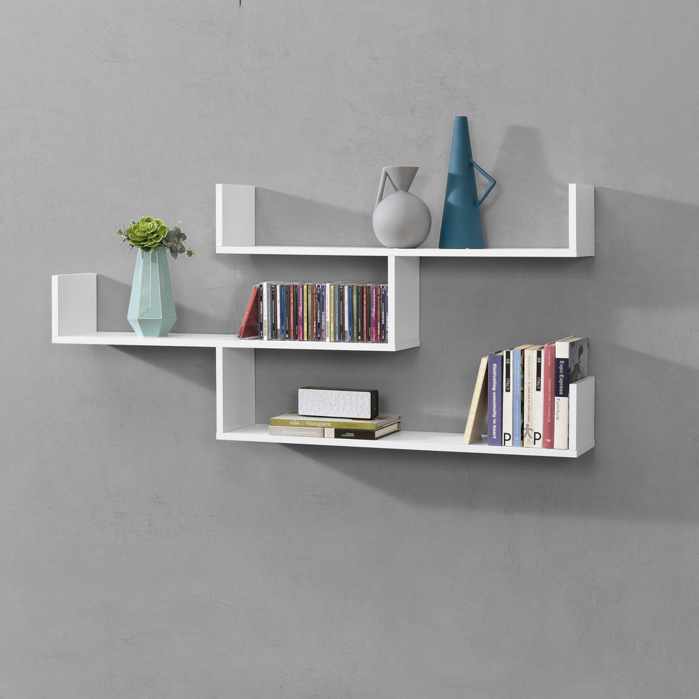 Étagère murale Grimstad 119 x 18 x 55 cm diff. couleurs en.casa - premiumXL