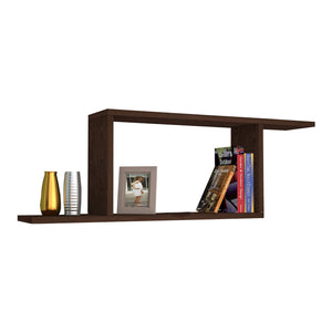 Étagère murale Hagfors à 2 niveaux 70 x 15 x 30 cm [en.casa]
