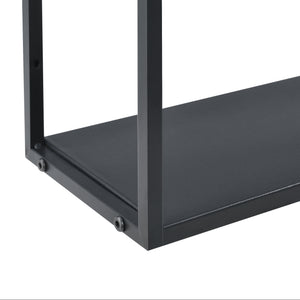 Étagère Murale Jelsa Plusieurs tailles Noir [en.casa]