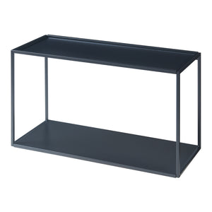 Étagère murale Notodden acier noir [en.casa] 