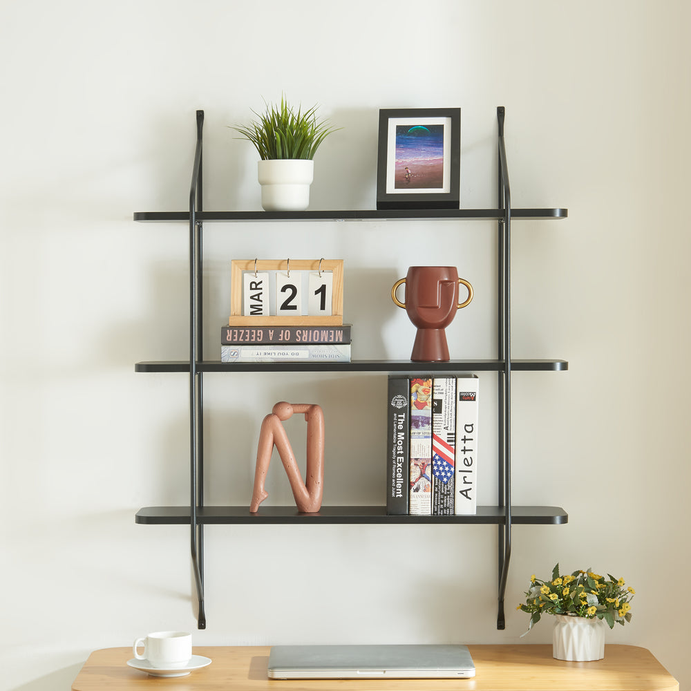 Étagère murale Østfold 100 x 80 x 21 cm [en.casa]