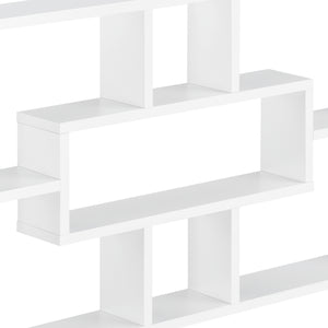 Étagère murale Qinngua 77x10x48 cm différentes couleurs en.casa